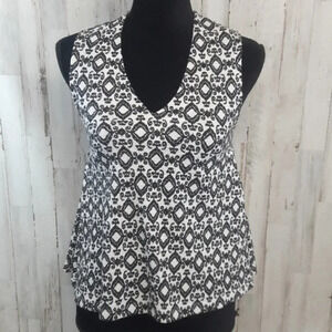 Postmark Monterey Swing Tank Black XS NWT Anthro